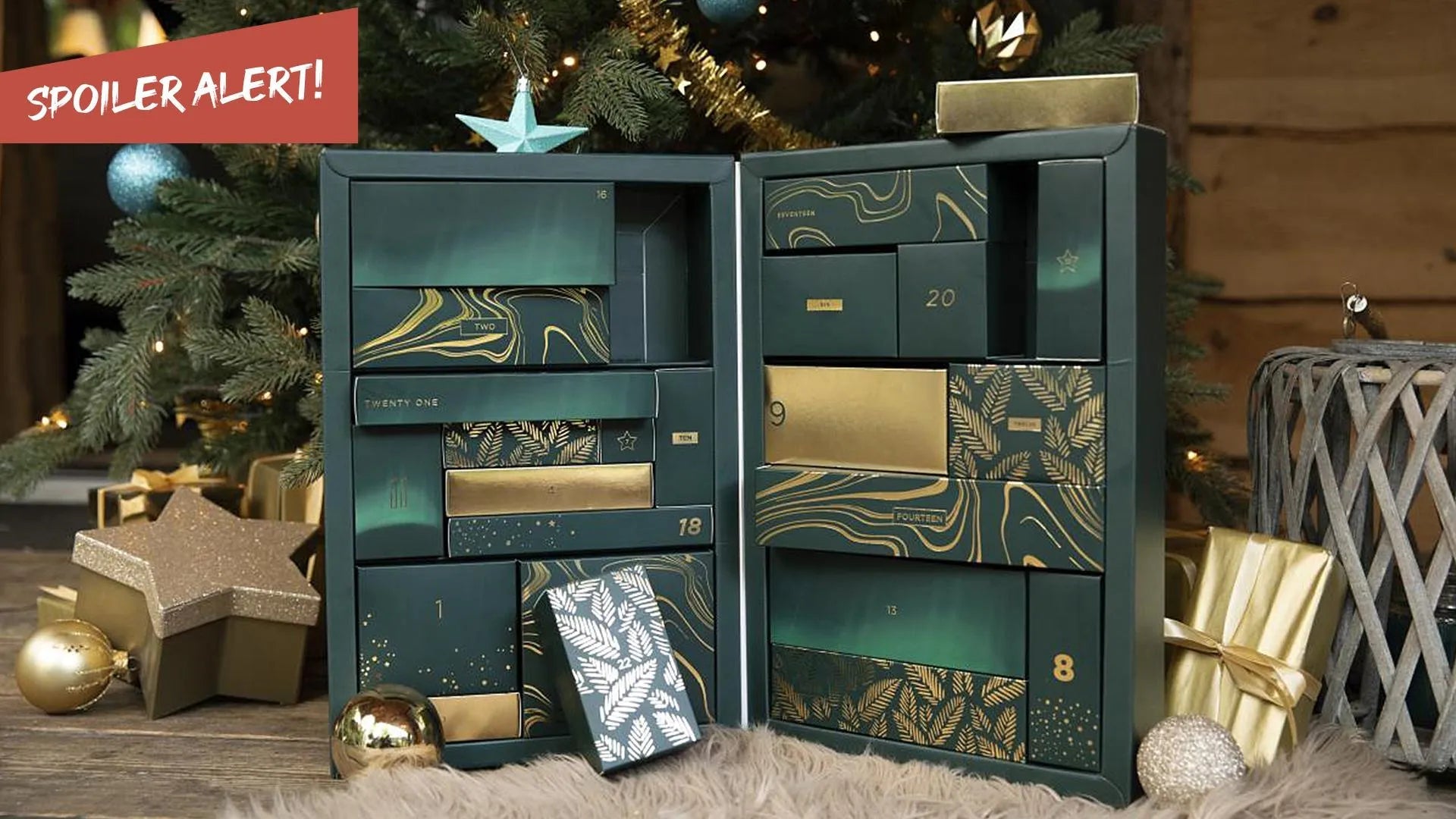 Unboxing av adventskalendrar 2022 - Lustly