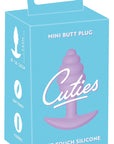 Förpackning till Cuties Mini Buttplug i lila
