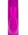 Lila Happy Rabbit Slimline Realistic rabbitvibrator, sidovy