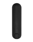 10 Speed Rechargeable Bullet Black - Lustly
