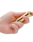 10 Speed Rechargeable Bullet Gold - Lustly