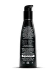 Baksidan av Wicked Ultra Silikonbaserat Gildmedel 120ml