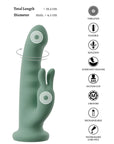 En informationsbild till Beau Coeur Luvio Soft Rotating Rabbitvibrator
