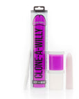 Clone-A-Willy Neon Purple – neonlila silikonkopia med vibrator