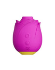 ROMP Rose lufttrycksvibrator i rosa, rosformad klitorisstimulator