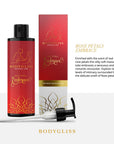 BodyGliss Rose Petals silikonbaserad massageolja med E-vitamin