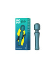 Grön ROMP Presto mini wandvibrator med knappstyrning