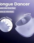Bilden visar detaljerna på Satisfyer Tongue Dancer