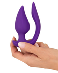 Sweet Smile 2-in-1 Plug & Trosvibrator i handen
