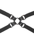 Närbild på produkten Sportsheets Velvet Noir Justerbart Hogtie Set