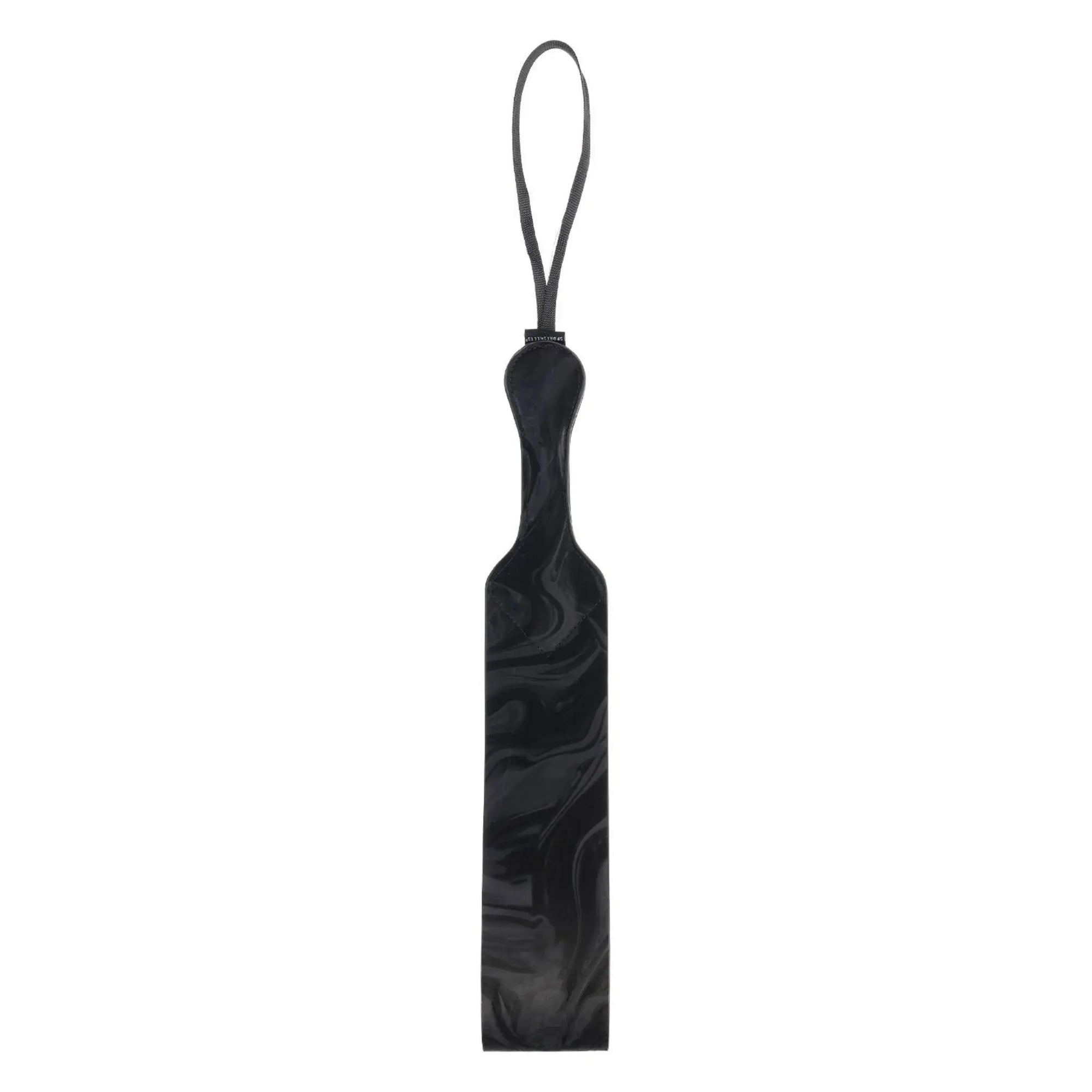 Produktbild på Sportsheets Velvet Noir Loop Paddel Svart