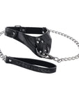 Detaljbild på Sportsheets Velvet Noir Halsband & Koppel Svart