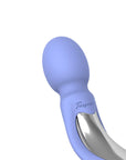 Närbild på Teazers Curved Wand Vibrator – Lavender