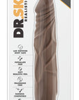 Dr. Skin Dildo med sugkopp 19 cm chocolate, detaljbild