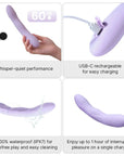 Instruktioner till användning av Svakom Selena Heated Vibrator Lavender