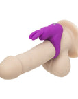 Bilden visar en dildo med Happy Rabbit Rabbit Cock Ring Magenta på