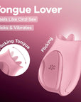 Beskrivande bild på funktionen på leksaken Satisfyer Tongue Lover