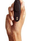 Svart We-Vibe Moxie+ Satin Black trosvibrator, sidovy