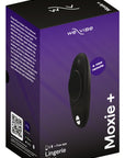 Förpackning till We-Vibe Moxie+ Satin Black Trosvibrator