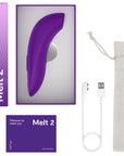 We-Vibe Melt 2 lila – beröringsfri klitorisstimulans med lufttryck