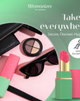 Womanizer Beauty med Pleasure Air-öppning, grön med korall