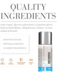Bra ingredienser i System JO H2O Anal Thick 120 ml