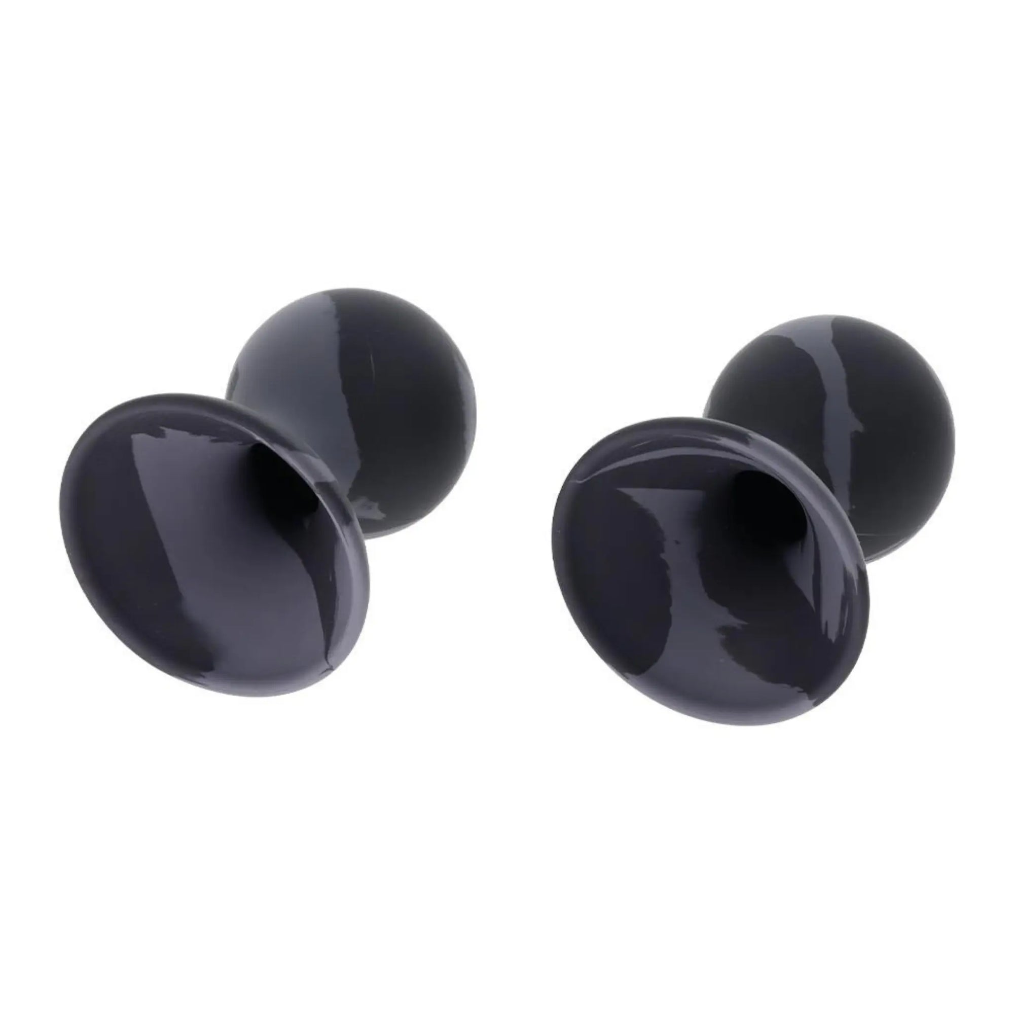 Bild på Sportsheets Velvet Noir Silicone Nipple Suckers från sidan