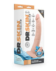 Kartongen till produkten Dr. Skin Realistic Dildo Flesh 19,5 cm Självsmörjande
