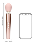 Rosa Loveline wandvibrator med 6 hastighetslägen