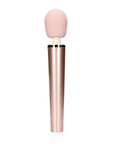Loveline wandvibrator i Rose Pink med stort silikonhuvud