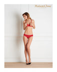 Le Petit Secret Naked Breast Bra Röd - Lustly