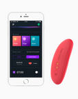 Magic Motion Nyx Smart Panty Vibrator i rött – appstyrd trosvibrator