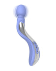 Teazers Curved Wand Vibrator – Lavender mot vit bakgrund