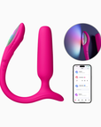 Lovense Lush Anal – rosa app-styrd vibrerande analplugg i silikon