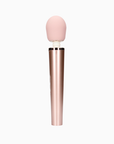 Loveline wandvibrator i Rose Pink med stort silikonhuvud