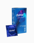 Durex Extra Safe – lite tjockare kondomer med extra glidmedel, 10-pack