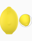 ROMP Lemon Crush – kompakt lufttrycksvibrator i gul citrondesign