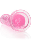 RealRock dildo rosa med sugpropp – handsfree mot släta ytor