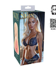 Scanna QRkoden till XKIN Blonde Desire Alessia Masturbator