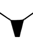 Adore Wetlook Panty Black - Lustly