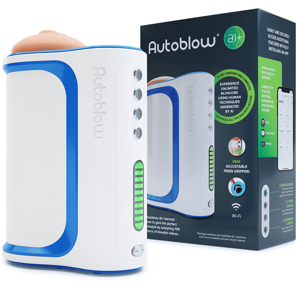 Autoblow AI+ Machine Avsugningssimulator - Lustly