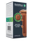 Autoblow A.I. Silicone Anus Sleeve - Brown - Lustly