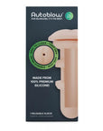 Autoblow A.I. Silicone Anus Sleeve - Flesh - Lustly