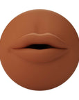 Autoblow A.I. Silicone Mouth Sleeve - Brown - Lustly