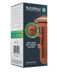 Autoblow A.I. Silicone Mouth Sleeve - Brown - Lustly
