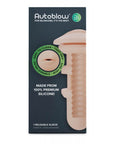 Autoblow A.I. Silicone Mouth Sleeve - Flesh - Lustly