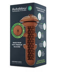 Autoblow A.I. Silicone Vagina Sleeve - Brown - Lustly