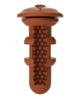 Autoblow A.I. Silicone Vagina Sleeve - Brown - Lustly