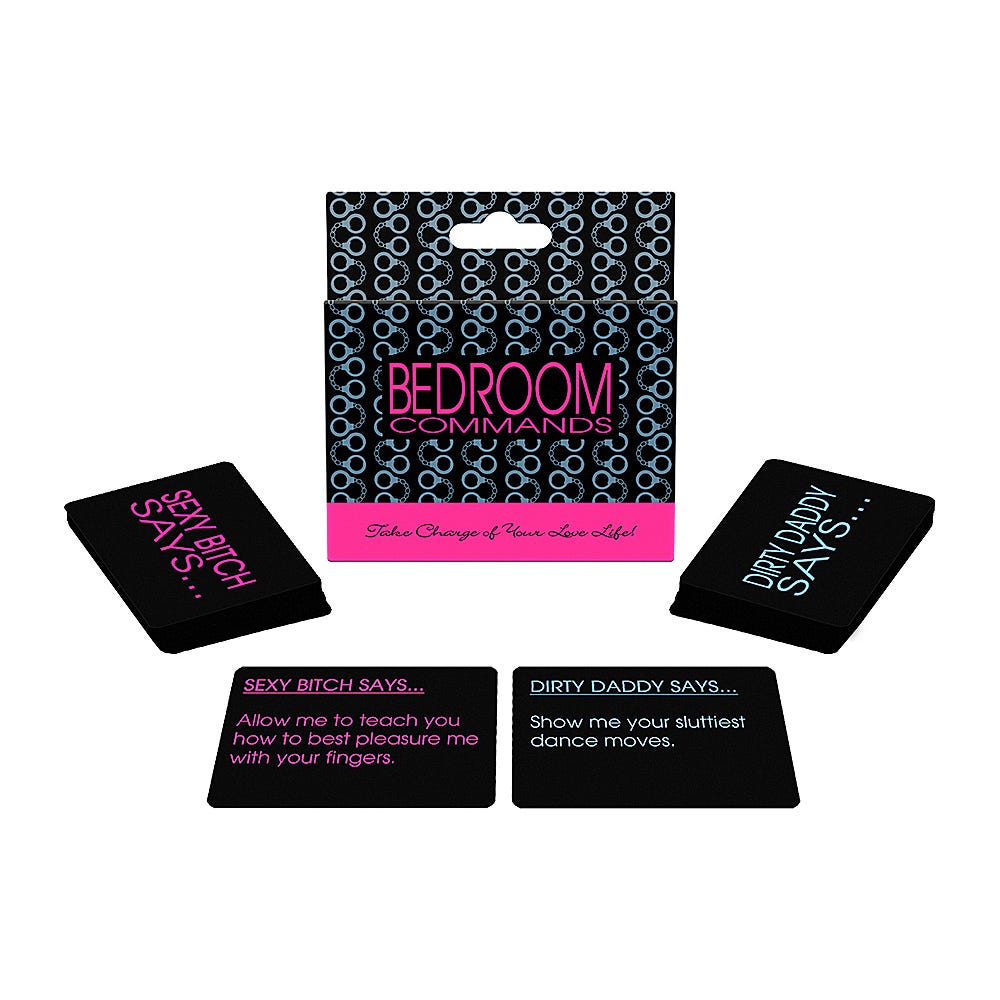 Bedroom Commands Kortspel - Lustly