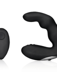 Bent Vibrating Prostate Massager with Remote Control - Lustly